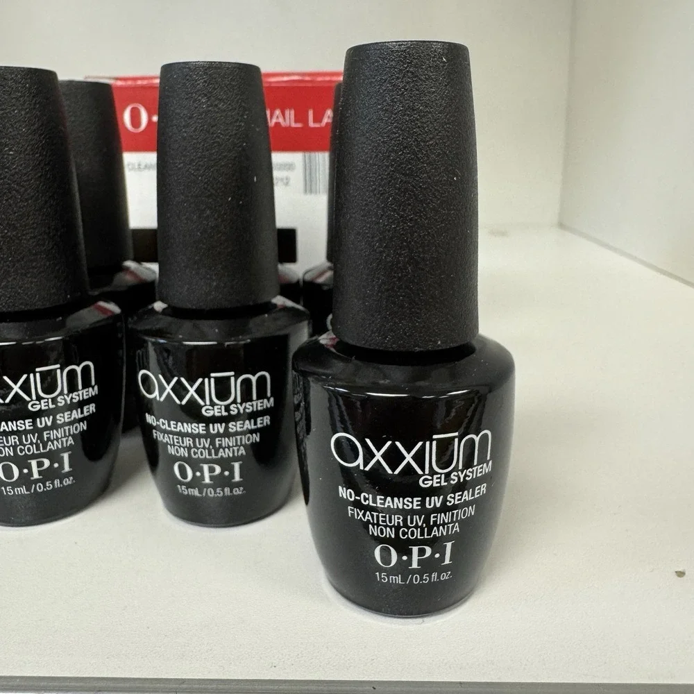 OPI AXXIUM Gel System - No-Cleanse UV Top Sealer AX 212 - 0.5oz/15mL - Set‎ of 6